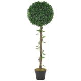 vidaXL-Kunstplant-met-pot-laurierboom-130-cm-groen