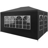 VidaXL Partytent 3x4m Antraciet - Stijlvolle en ruime partytent voor buiten