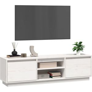 VidaXL-Tv-meubel-140x35x40-cm-massief-grenenhout-wit