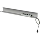 Kerkmann - Zit sta bureau Move Boost 4 - 160x80cm - wit-antraciet