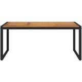 Tuintafel Frimpong Met U-Vormige Poten Massief Acaciahout 180 x 90 x 75 cm