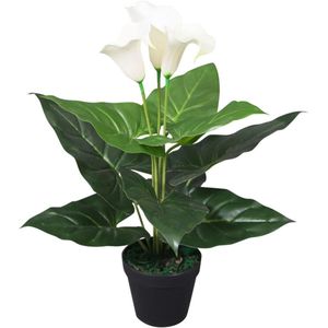 vidaXL-Kunst-calla-lelie-plant-met-pot-45-cm-wit