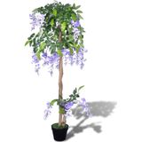 VidaXL-Kunstplant-blauwe-regen-met-pot-120-cm