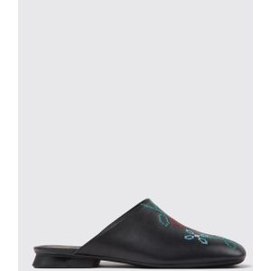 Geborduurde Leren Mules