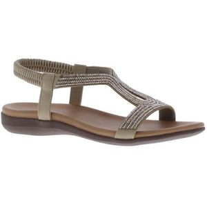 Ella Cruz - Reza Strass - Sandalen - Zwart - Kunstleer