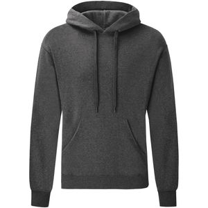 Fruit of the Loom Heren classic heather full zip hoodie