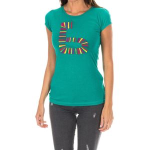 Dames-T-shirt met korte mouwen en ronde hals ADM0083