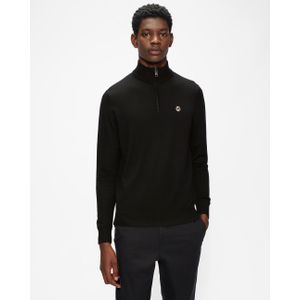 Ted Baker - Tooting - Lange Mouwen - Zwart - Core Half Zip