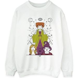 Li-cense - Hocus Pocus - Sweatshirt - Zwart - 50% Katoen, 50% Polyester, Crew Neck, Lange Mouwen