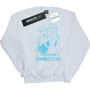 Li-cense Disney dames frozen 2 elsa en anna the journey connects us sweatshirt