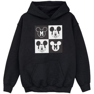 Li-cense Disney jongens mickey mouse smiling squares hoodie