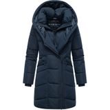 Marikoo - Virenaa - Gewatteerde Mantel - Met Layer-look & Fleecevoering