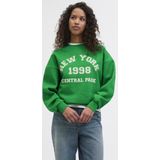 Jack & Jones - Jxmerle RLX Short LS Crew SWT LN - Sweatshirt - Bruin