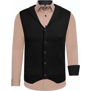 Shirt met vest set van 2