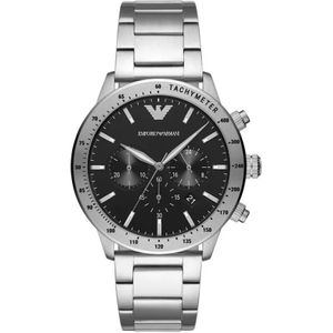 Emporio Armani Mario Herenhorloge 43mm - Zwart