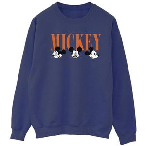 Li-cense Disney dames mickey mouse-gezichten sweatshirt