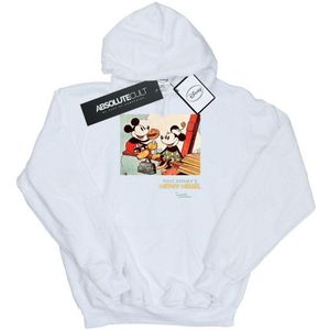 Li-cense Disney heren mickey mouse building a building hoodie