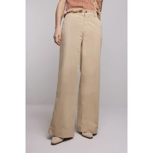 Summum 4s2565-12003 palazzo pants butter tencel twill