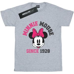 Li-cense Disney dames mickey mouse since 1928 katoenen boyfriend-t-shirt