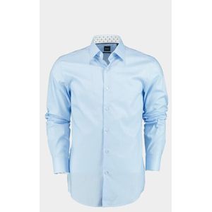 BOSS - H-HANK-kent-C3-214 - Overhemd - Blauw - Lange Mouw