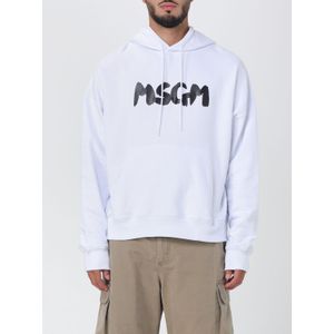 Msgm Logo Print Hoodie