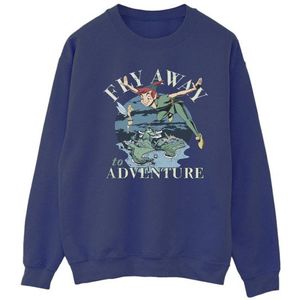 Li-cense Disney dames peter pan vlieg weg op avontuur sweatshirt