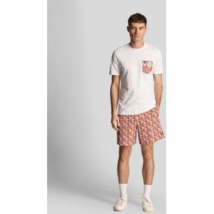 Lyle & Scott - Resort Swim Shorts - Oranje - Zwembroeken