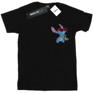 Li-cense Disney heren lilo en stitch gitaar t-shirt