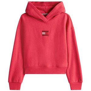 Tommy Hilfiger - Regular Fit - Hoodie - Katoenmix - Kinderhoodie - Effen