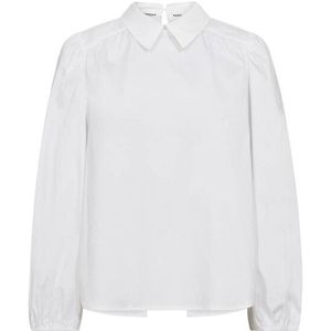 Co'Couture - Blouse lange mouw - Wit - 35969 SannaCC