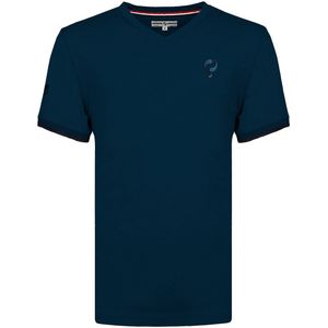 Q1905 T-shirt egmond marine blauw