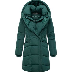 Marikoo - Virenaa - Gewatteerde Mantel - Met Layer-look & Fleecevoering
