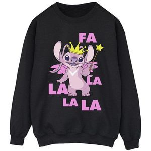 Li-cense Disney heren lilo & stitch angel fa la la sweatshirt
