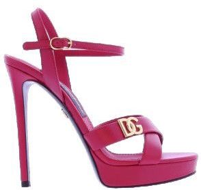 Dolce & Gabbana, Dames, Schoenen, Roze, Maat: 36 EU Leer,