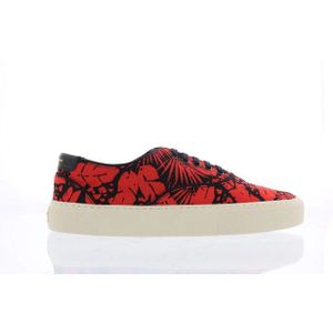 Saint Laurent - Olona Palm Mix Sneakers - Rood - Heren