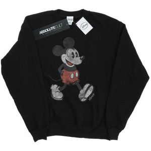 Mickey Mouse - Sweater - Zwart - 50% Katoen 50% Polyester