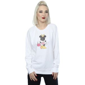 Li-cense Disney dames minnie mouse rug pose sweatshirt