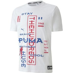 Puma x The Hundreds - Wit - Regular Fit - Katoenen T-Shirt