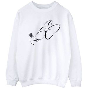 Li-cense Disney dames minnie mouse neus omhoog sweatshirt