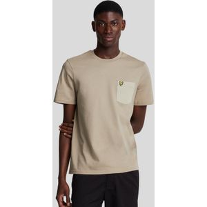 Lyle & Scott - Tonal Pocket T-Shirt - Groen - T-shirt