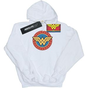 Li-cense Dc comics heren wonder woman circle logo hoodie