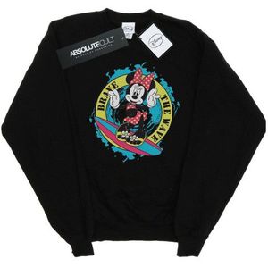 Li-cense Disney heren minnie mouse brave the wave sweatshirt