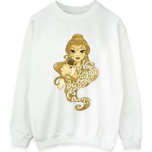 Li-cense Disney dames beauty and the beast oordeel nooit sweatshirt