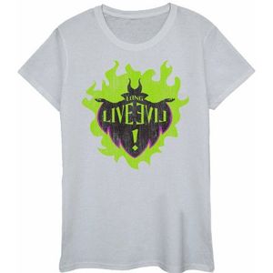Li-cense Disney dames the descendants maleficent lang leve katoenen t-shirt