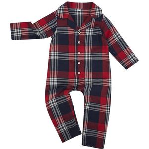 Larkwood Baby-tartan alles-in-één nachtkleding