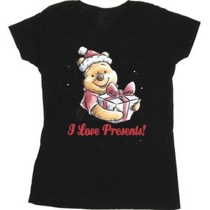 Li-cense Disney dames winnie the pooh love presents katoenen t-shirt