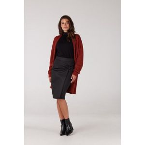 Jansen Amsterdam - Hk248 - Knit Long Cardigan - Oranje