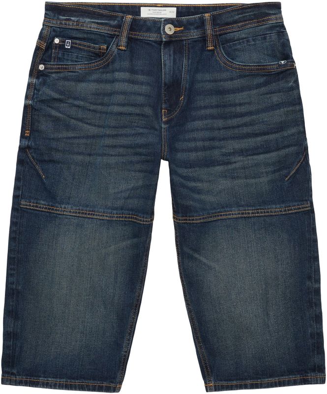 Tom Tailor - Denim Shorts - Heren - Zware Wassing