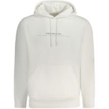 Calvin Klein Jeans - J30J327076 - Hoodie - Wit - Minimalistisch Logo