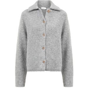 Knit-ted - Vest 252P036 - Grijs - Vesten